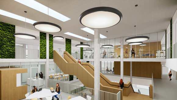 Een gezond en toekomstgericht gebouw