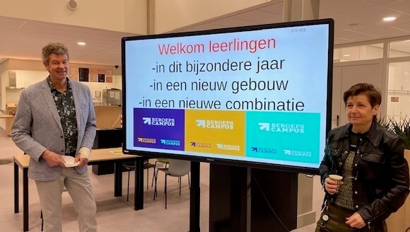 Beroepscampus in beeld bij RTV Rijnmond 