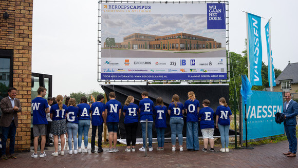 Bouwstart tweede fase Beroepscampus: ‘Wij gaan het doen’ 