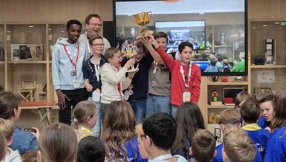 Finale First Lego League op de Beroepscampus 